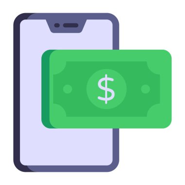 Para çantası. Basit tasarım