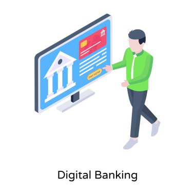 İnternetten alışveriş. Web simgesi