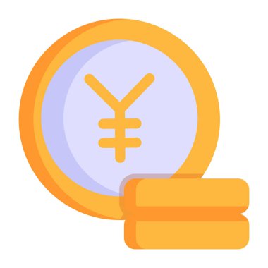 bitcoin. Web simgesi basit illüstrasyon