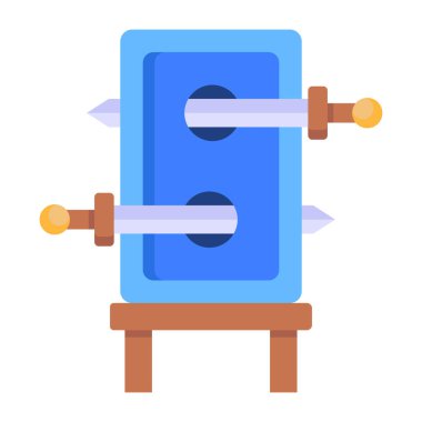 Modern b 'nin vektör illüstrasyonu eksik simgesi