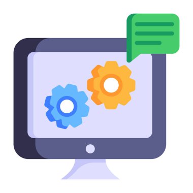 vites ve vites vektör çizimi dizaynlı dizüstü bilgisayar