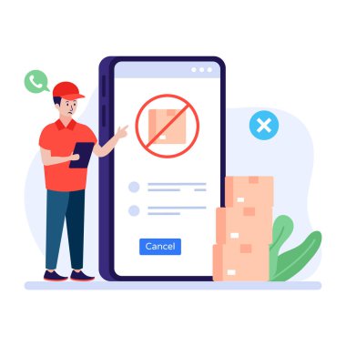 Teslimat. Web simgesi