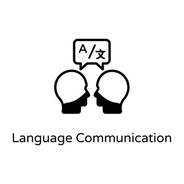 Beyin ikonu. düz tasarım biçimi