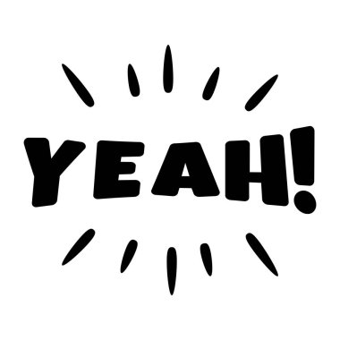 El çizimi harfleri. vektör illüstrasyonu