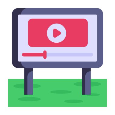 Video kamera. Web simgesi