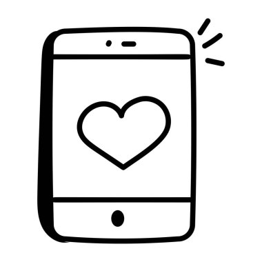 cep telefonu ikonu vektör illüstrasyonu