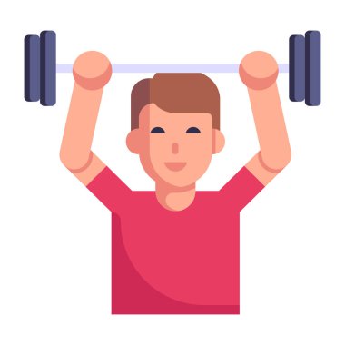 Dambıllı adam vektör illüstrasyon tasarımı