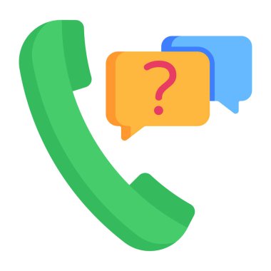 Çağrı merkezi ikon vektör illüstrasyonu