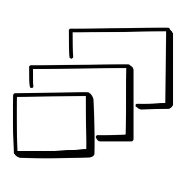 Modern b 'nin vektör illüstrasyonu eksik simgesi