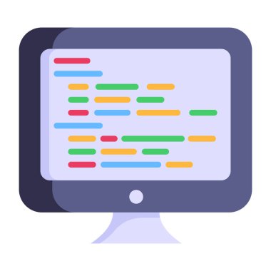 Bilgisayar monitörü. Web simgesi
