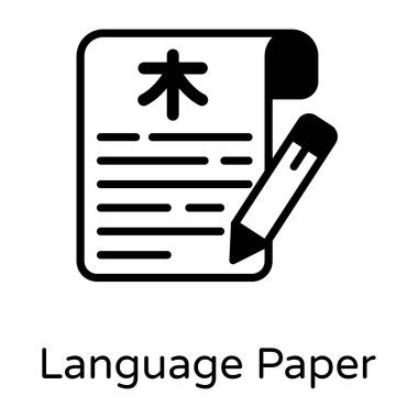 Dosya düz vektör simgesi