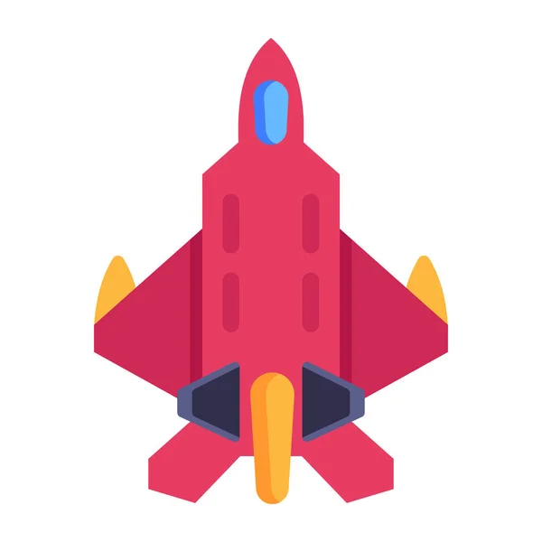 Rocket Web Icon Simple Design — Stock Vector