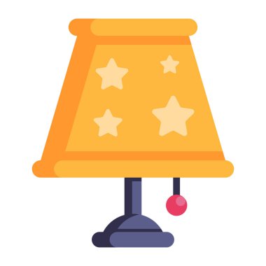 lamba düz vektör simgesi