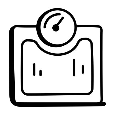 Sağlık Uygulaması karikatürü, vektör illüstrasyonu