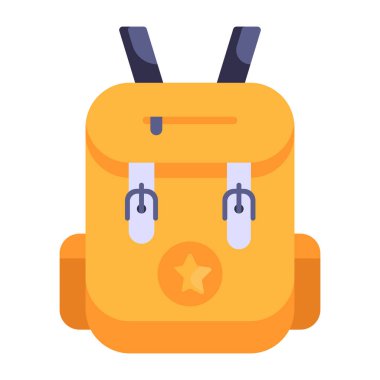 Sırt çantası. Basit tasarım