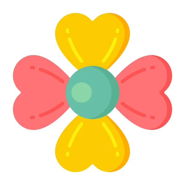 Flower Icon Vector Illustration — Stock Vector