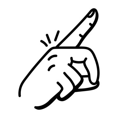 El hareketi, resim gösterimi