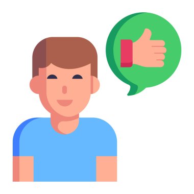 Money Minded çizgi filmi, vektör illüstrasyonu