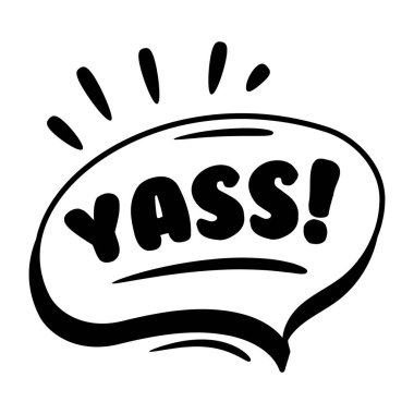 Elle çizilmiş yass karalama