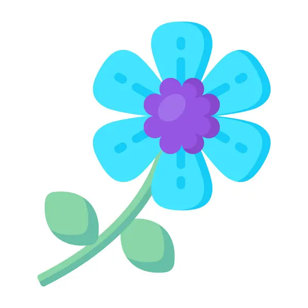 Blume Symbol Vektor Illustration — Stockvektor