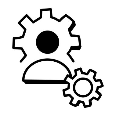 vites simgesi vektör illüstrasyonu, ayarları