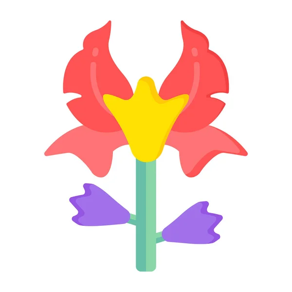 Flower Icon Vector Illustration — Stock Vector