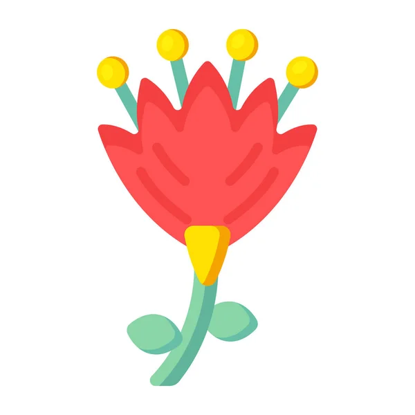 Flower Icon Vector Illustration — Stock Vector