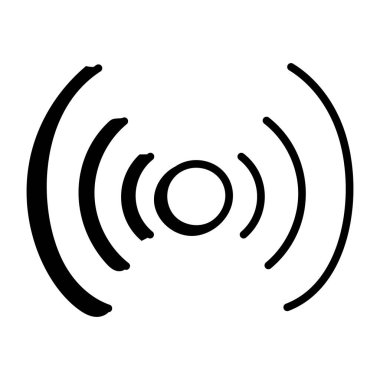 wifi simgesi vektör illüstrasyonu