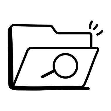 Dosya. Web simgesi basit illüstrasyon 