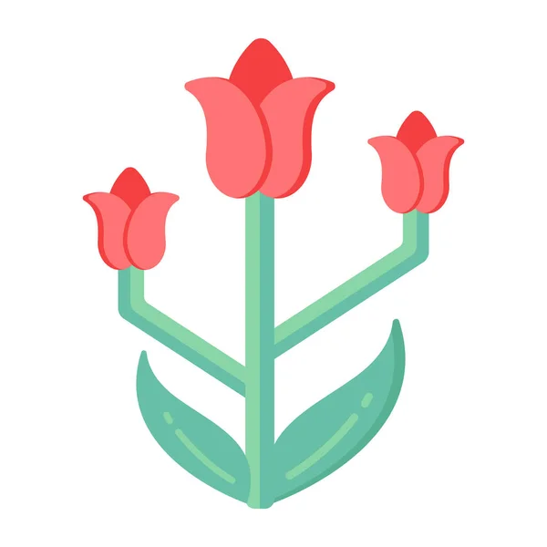 Flower Icon Vector Illustration — Stock Vector