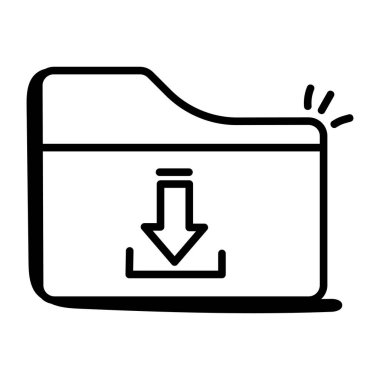 Dizin simgesi, vektör illüstrasyonu indir