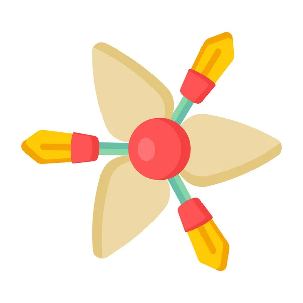 Flower Icon Vector Illustration — Stock Vector