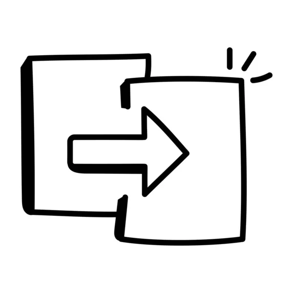 File Format Cartoon Vector Illustratie — Stockvector