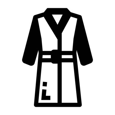 Kıyafetler. Web simgesi basit illüstrasyon