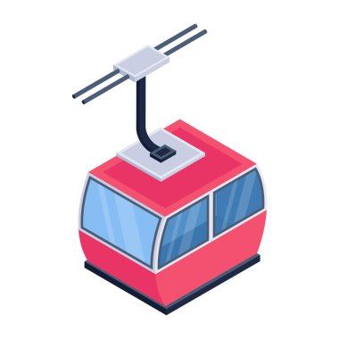 Çizgi film simgesinin vektör çizimi