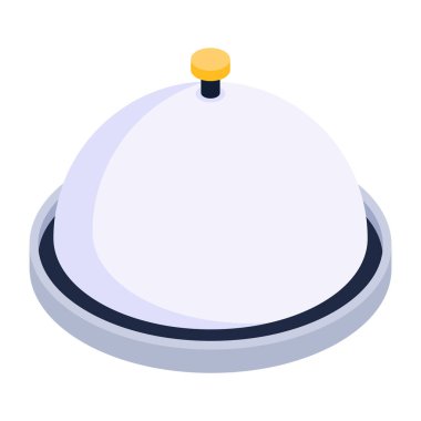 Beyaz arkaplan vektöründe restoran simgesi