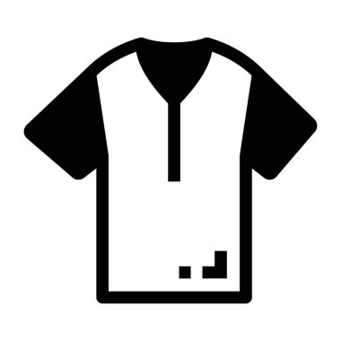 Gömlek. Web simgesi basit illüstrasyon