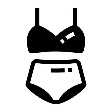 Kolsuz elbise karikatürü, vektör çizimi