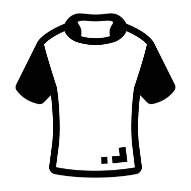 Gömlek. Web simgesi basit illüstrasyon