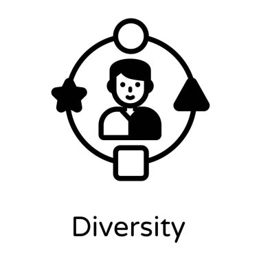 Müşteri desteği vektör simgesi modern satır