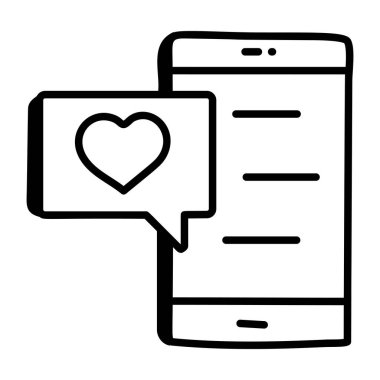 Çevrimiçi Tarih karikatürü, vektör illüstrasyonu