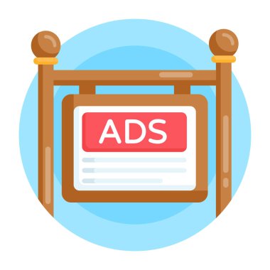 Seo ve teknoloji simgesinin vektör illüstrasyonu