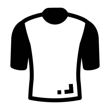 Kıyafetler. Web simgesi basit illüstrasyon