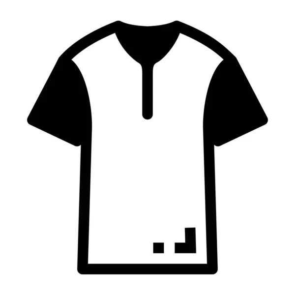Oblečení Webová Ikona Jednoduchá Ilustrace — Stockový vektor