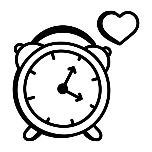 Reloj Tiempo Icono Vector Ilustración Diseño — Vector de stock