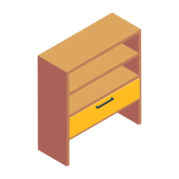 Möbel Web Symbol Einfache Illustration — Stockvektor