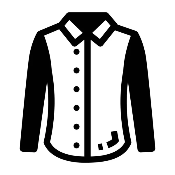 Рубашку Иконка Сайта — стоковый вектор