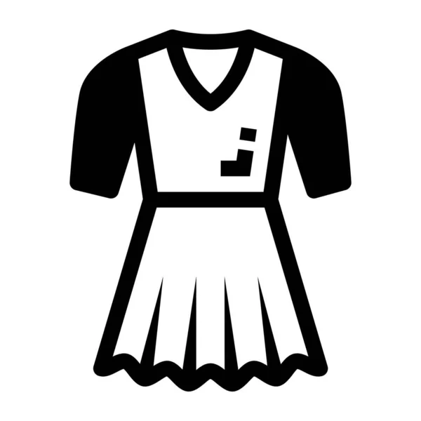 Φόρεμα Απεικόνιση Διανύσματος Εικονιδίου Ιστού — Διανυσματικό Αρχείο