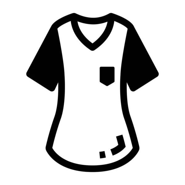 Shirt Web Symbol Einfache Illustration — Stockvektor