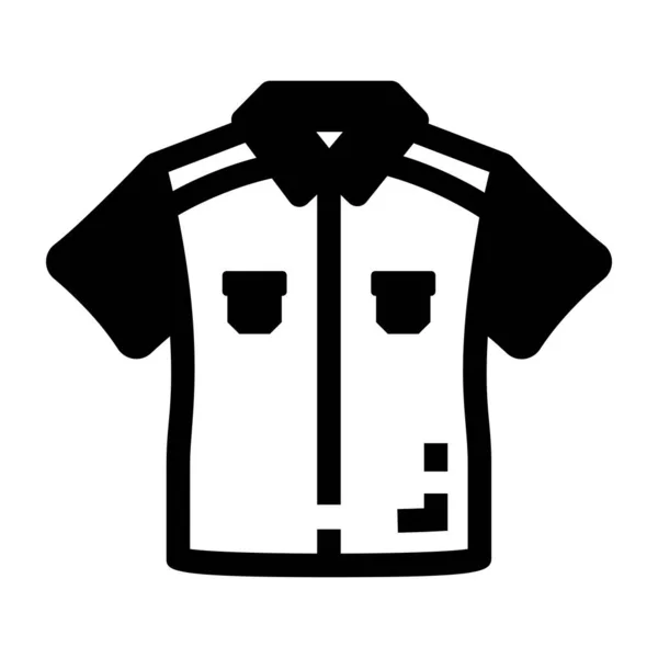 Shirt Icon Vector Illustration — Stock Vector